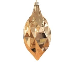 BOLA COLGANTE 14X31 CM BRONCE CLARO