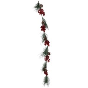 GUIRNALDA BERRIES ROJO 140CM