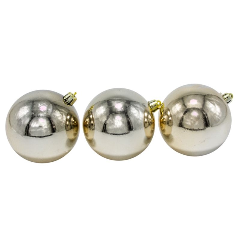 BOLA 8 CM X 40 PCS CHAMPAÑA - Imagen 2