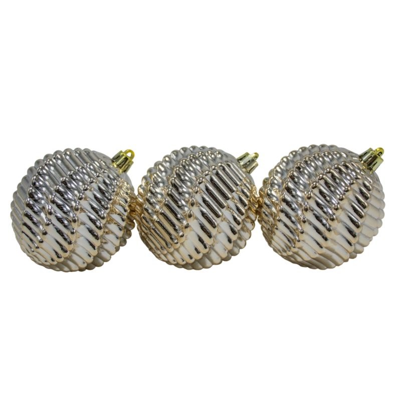 BOLA 8 CM X 40 PCS CHAMPAÑA - Imagen 4