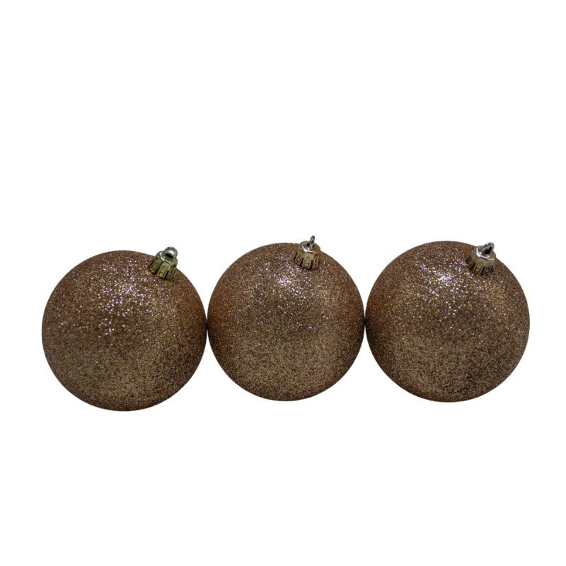 BOLA 8 CM X 40 PCS BRONCE CLARO - Imagen 3