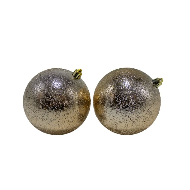 BOLA 10 CM X 12 PCS MARRÓN CLARO - Imagen 4