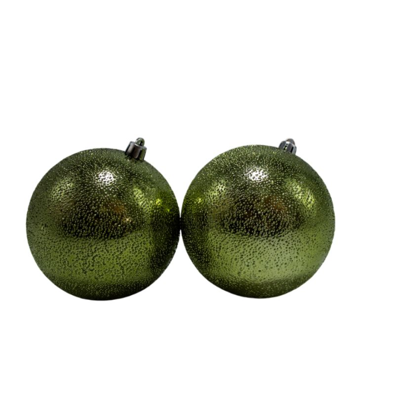 BOLA 10 CM X 12 PCS OLIVA - Imagen 4
