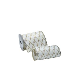 CINTA ALAMBRADA DECORATIVA 10 YARDAS (9 MTS)