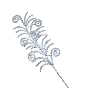 FOLLAJE ART 75CM PLATA
