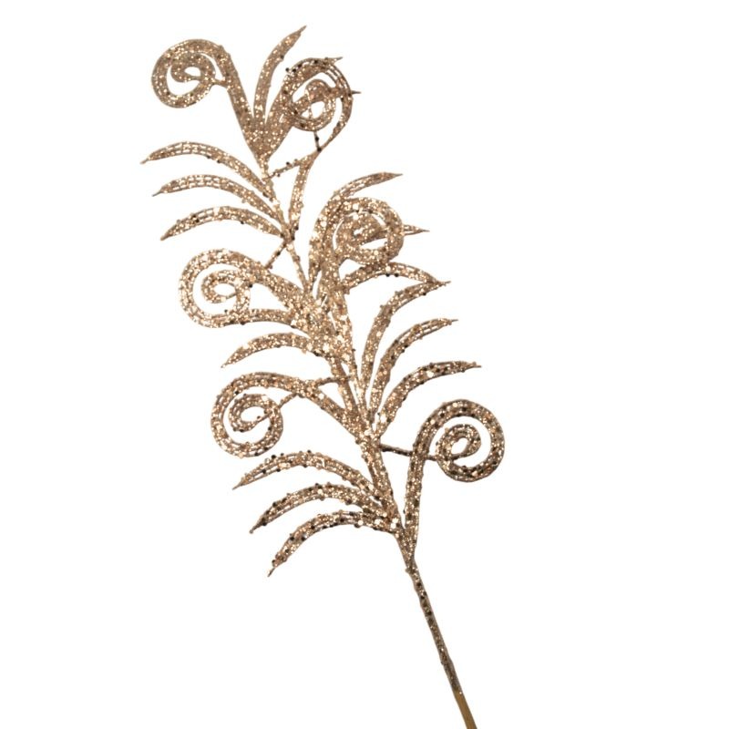 FOLLAJE ART 75CM COBRE