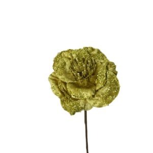 FLOR ART 15CM DORADO