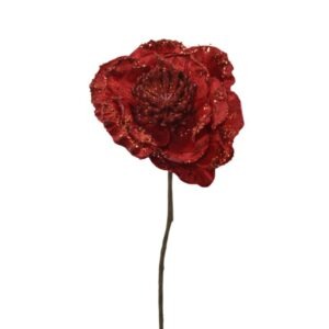 FLOR ART 15CM ROJO