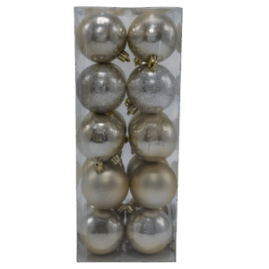 BOLA 6CM X 20 PCS CHAMPAÑA
