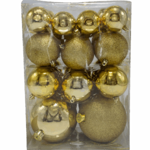 BOLA 38 PCS MIX DORADO
