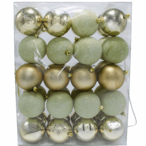 BOLA 8 CM  X 40 PCS ARTIQUE