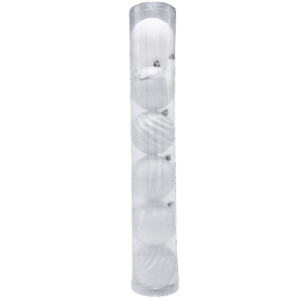 BOLA 10CM X 6 PCS BLANCO