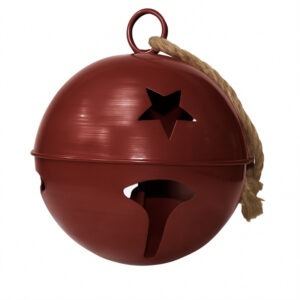 BOLA METÁLICA 30CM ROJO