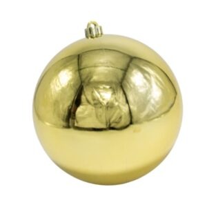 BOLA PERLADA 25CM DORADO