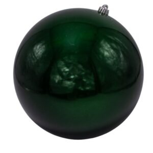 BOLA PERLADA 25CM VERDE OSCURO