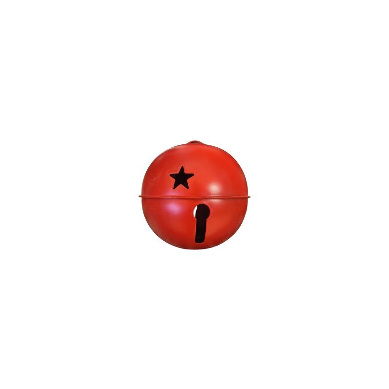 CASCABEL DE 12 CM ROJO