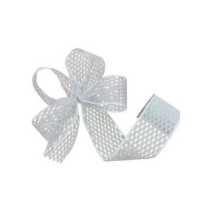 CINTA ALAMBRADA 4,0x10 YARDAS BLANCO