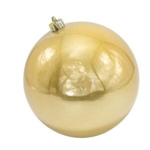 BOLA PERLADA 20CM DORADO