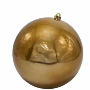 BOLA PERLADA 30CM BRONCE