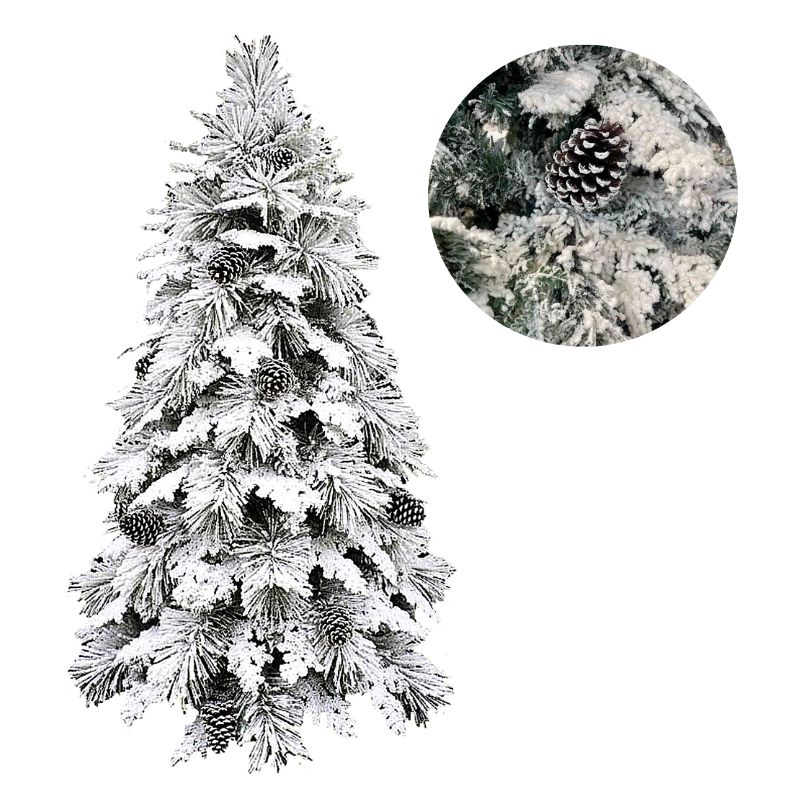 ARBOL PIÑAS NEVADO - 35% DTO